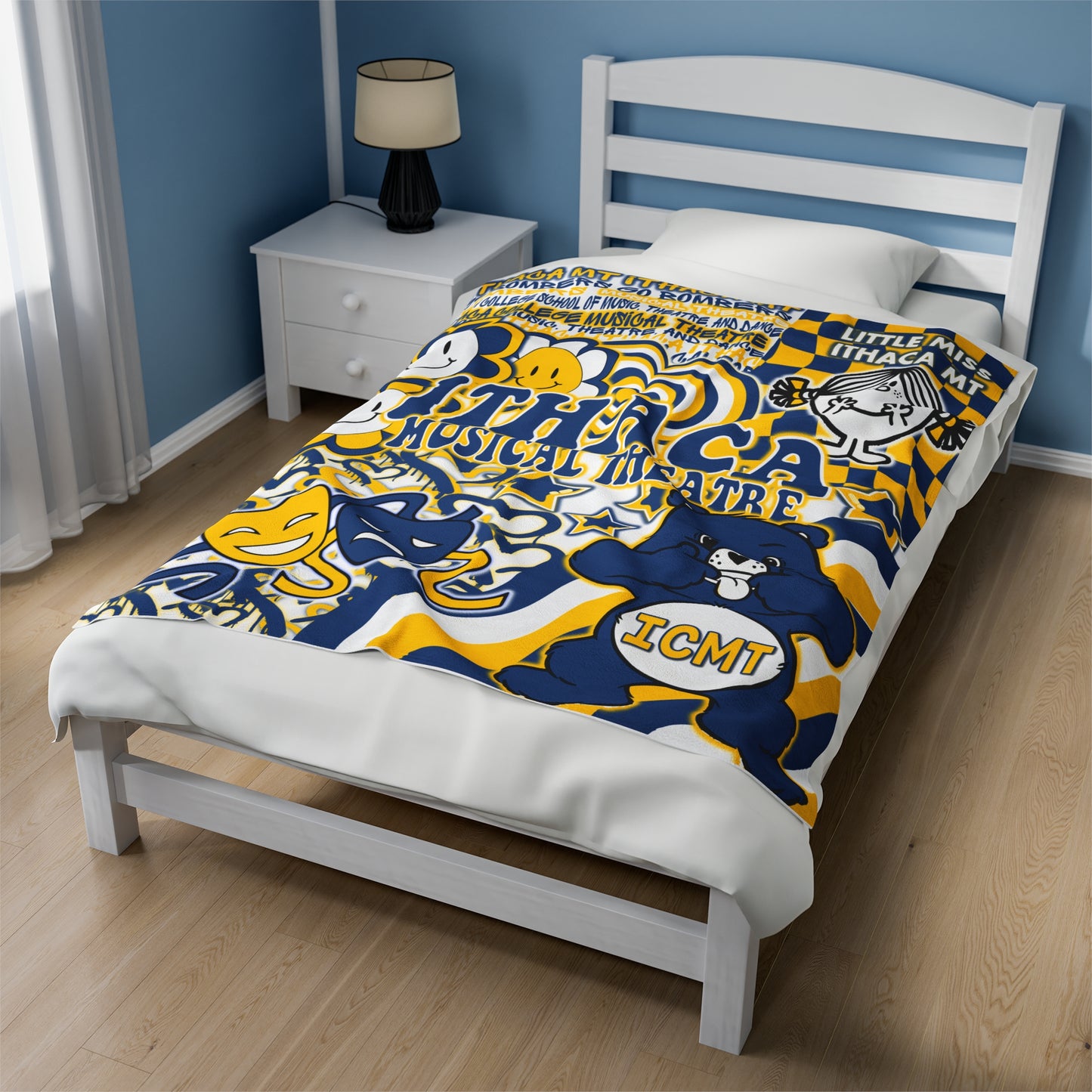 Ithaca College Musical Theatre Plush Blanket