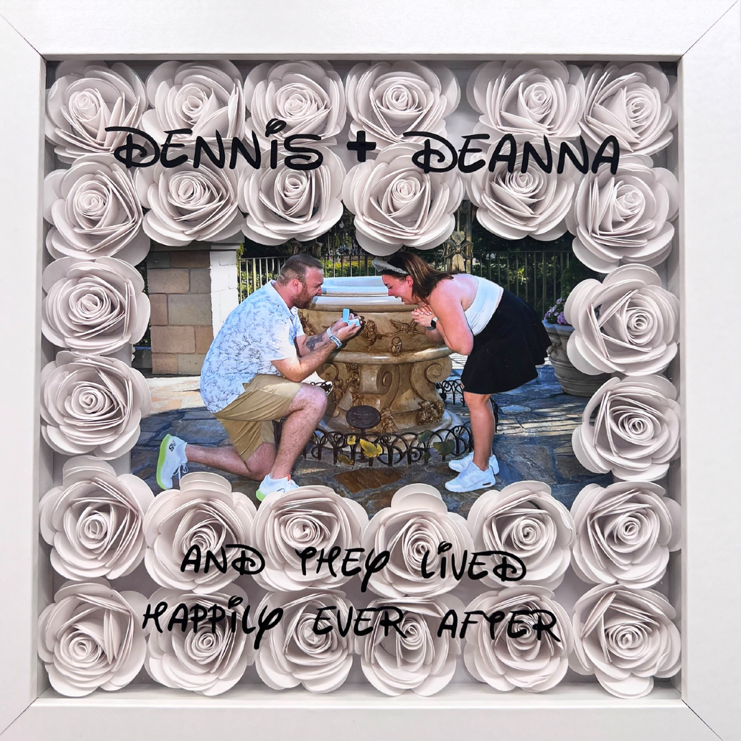 Engagement / Wedding Shadow Box