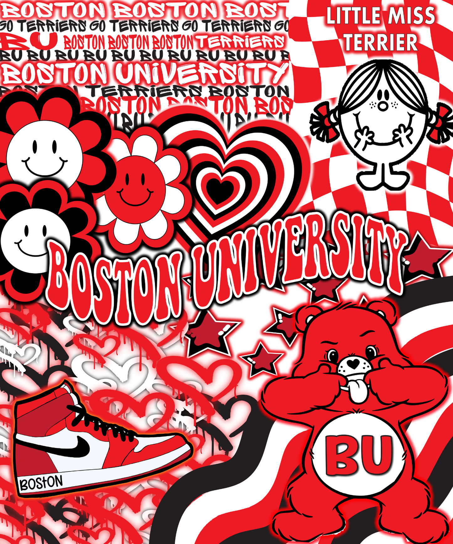 Boston University Plush Blanket
