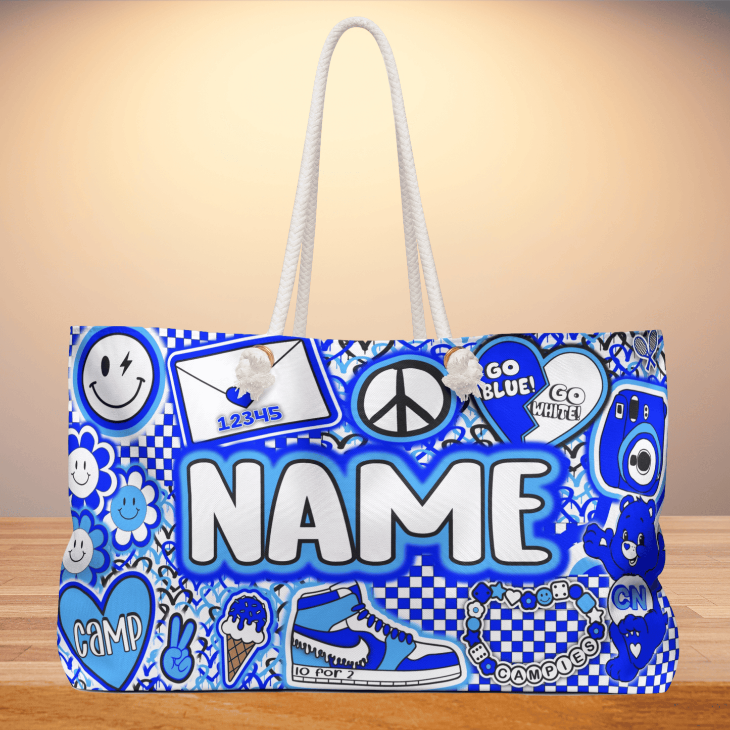 Happy Camper Weekender Bag