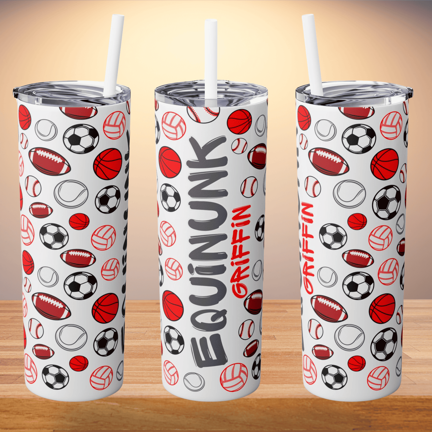 Game On Skinny Tumbler