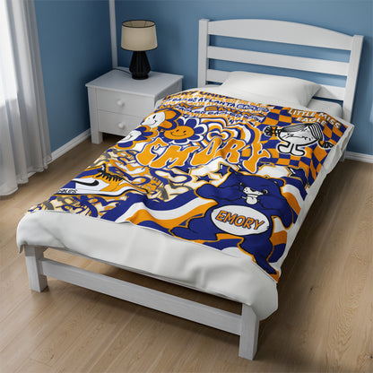 Emory University Plush Blanket