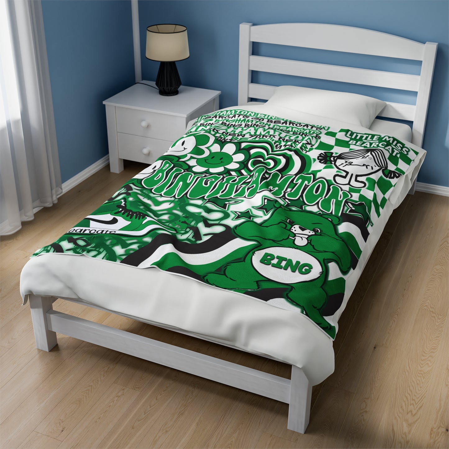 Binghamton University Plush Blanket