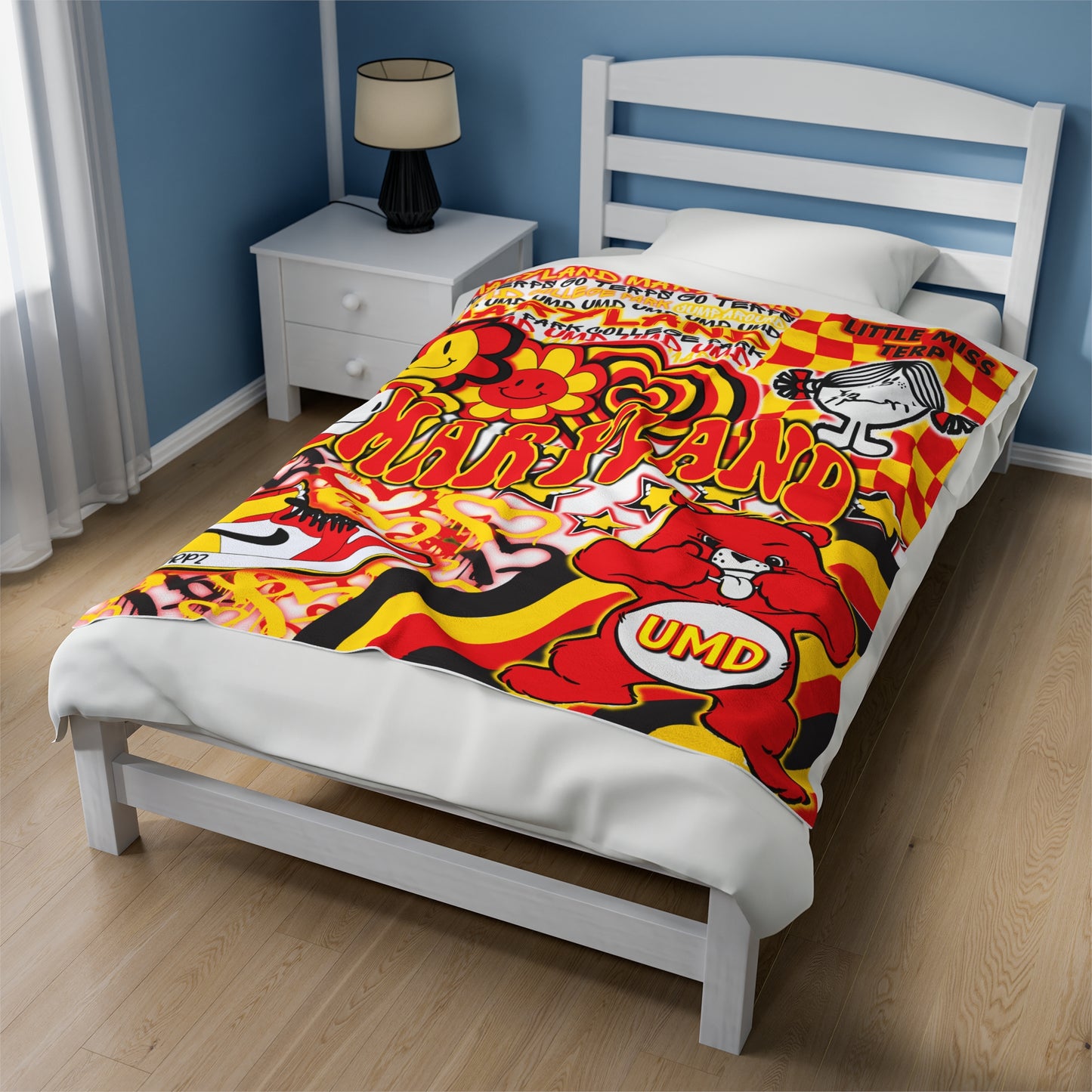 University of Maryland Plush Blanket