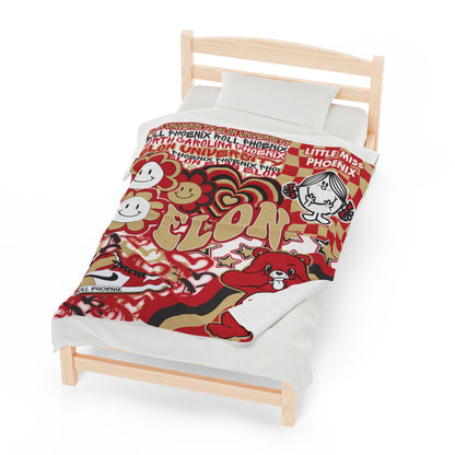 Elon University Plush Blanket