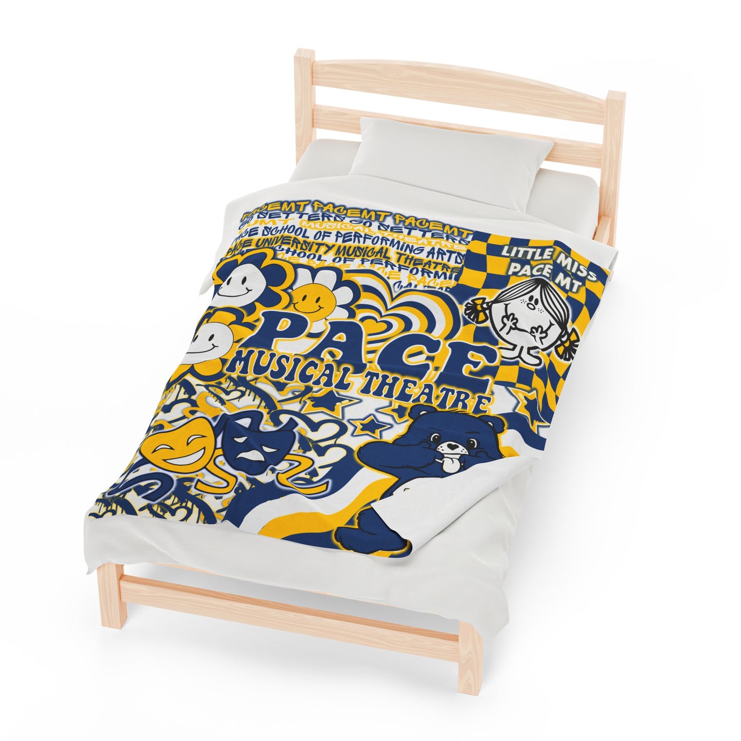 Pace University Musical Theatre Plush Blanket