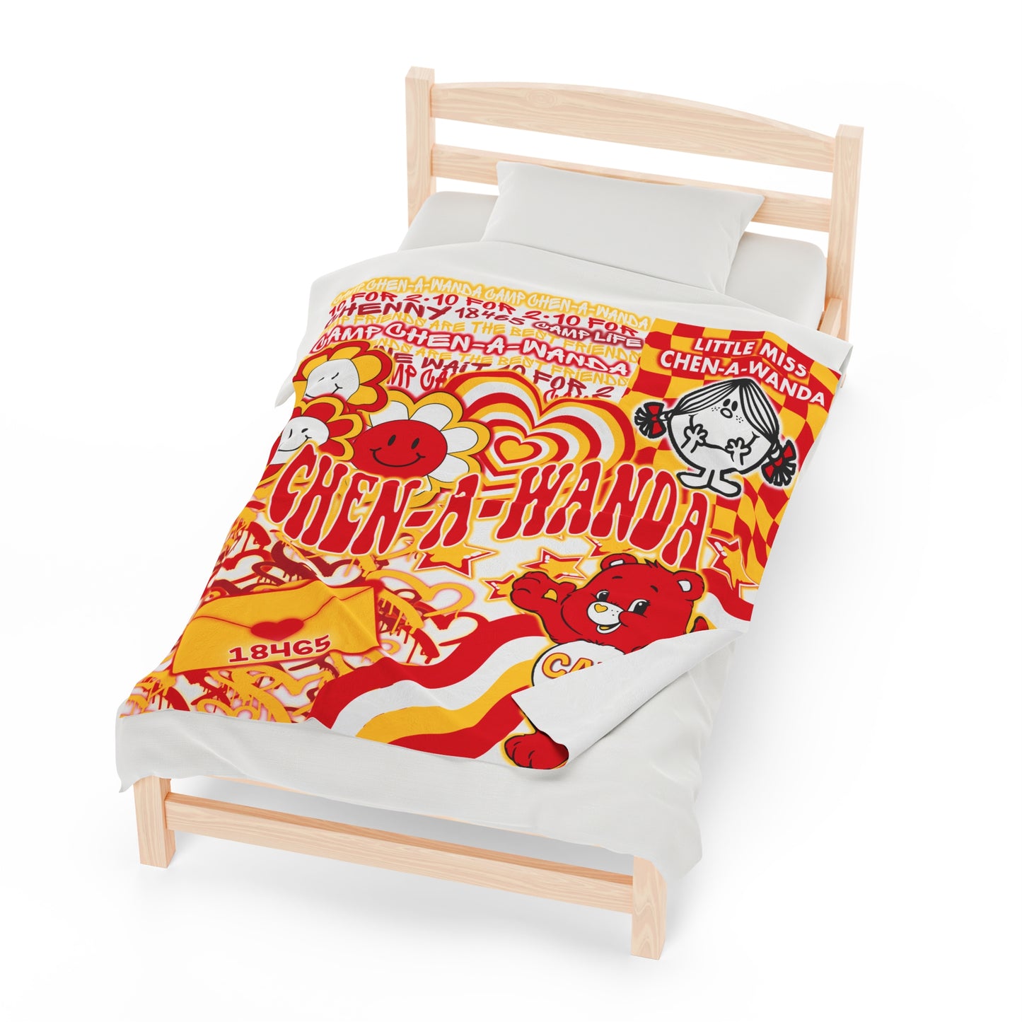 Camp Chen-A-Wanda Plush Blanket