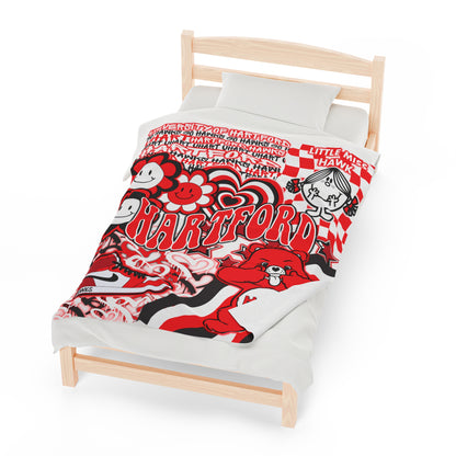 University of Hartford Plush Blanket