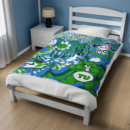 Tulane University Plush Blanket