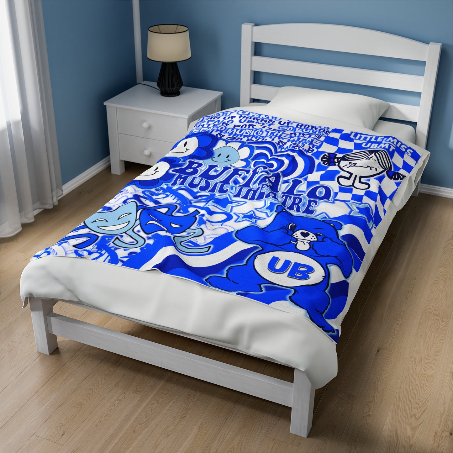 University at Buffalo Music Theatre Plush Blanket