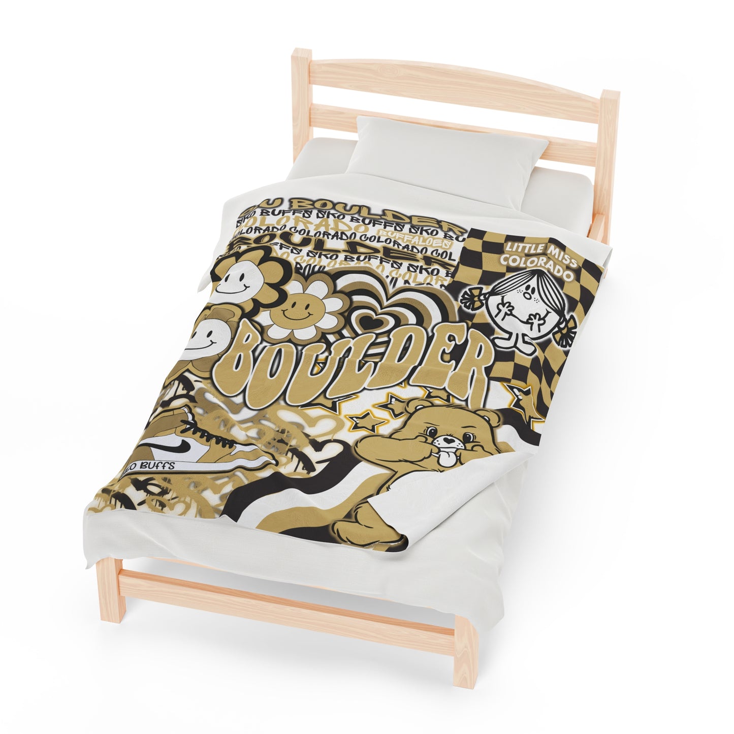 University of Colorado - Boulder Plush Blanket