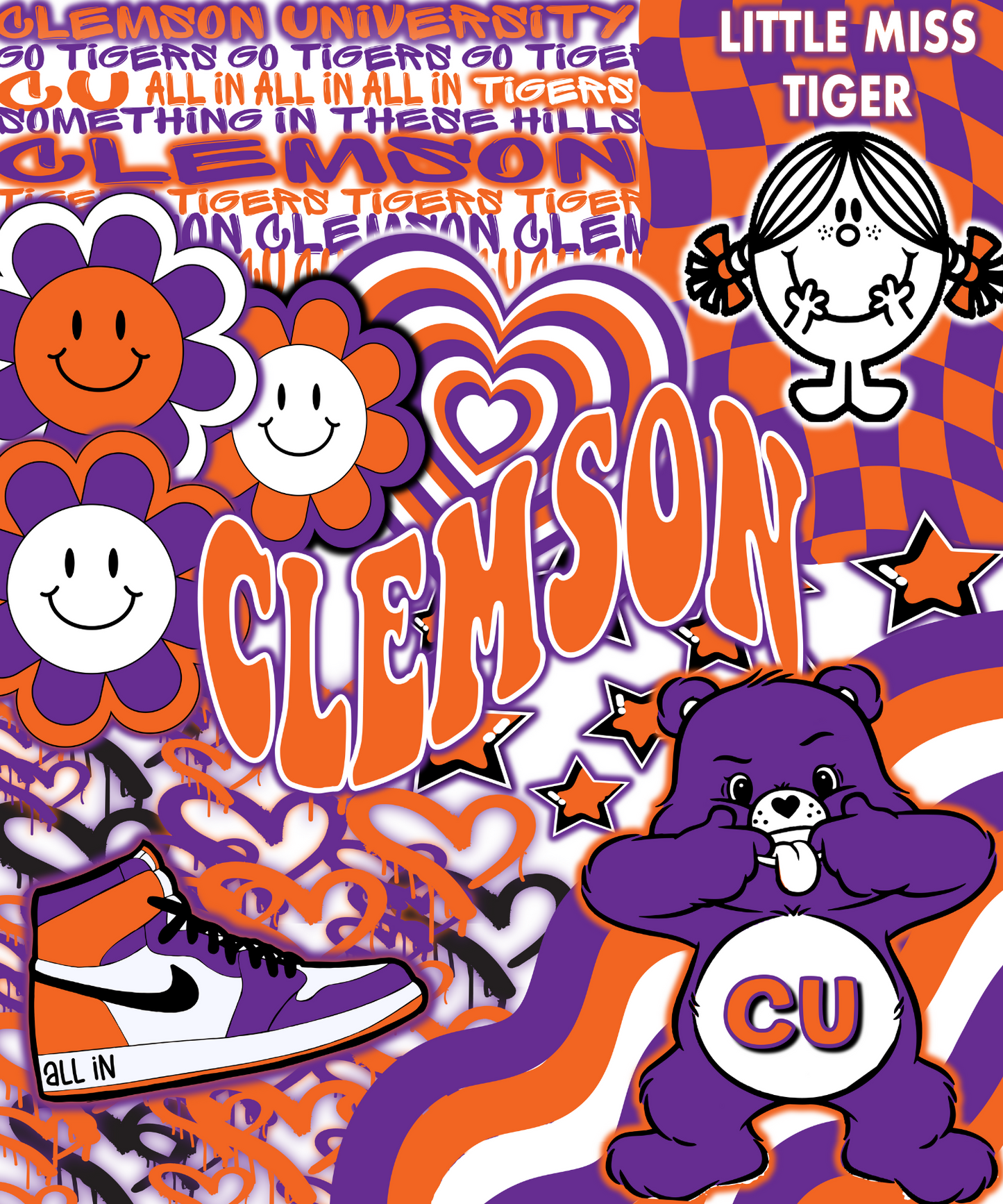 Clemson University Plush Blanket