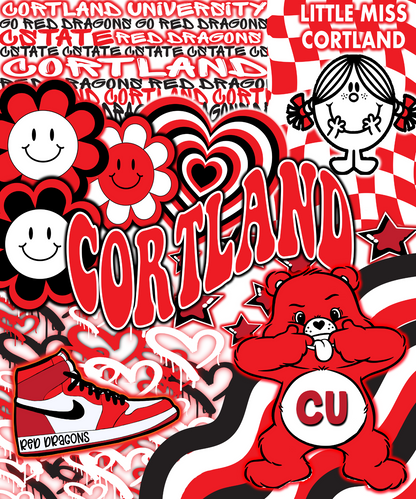 Cortland University Plush Blanket