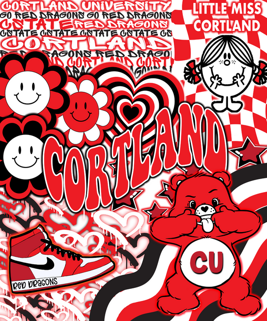 Cortland University Plush Blanket