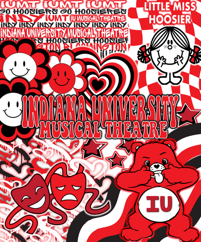 Indiana University Musical Theatre Plush Blanket