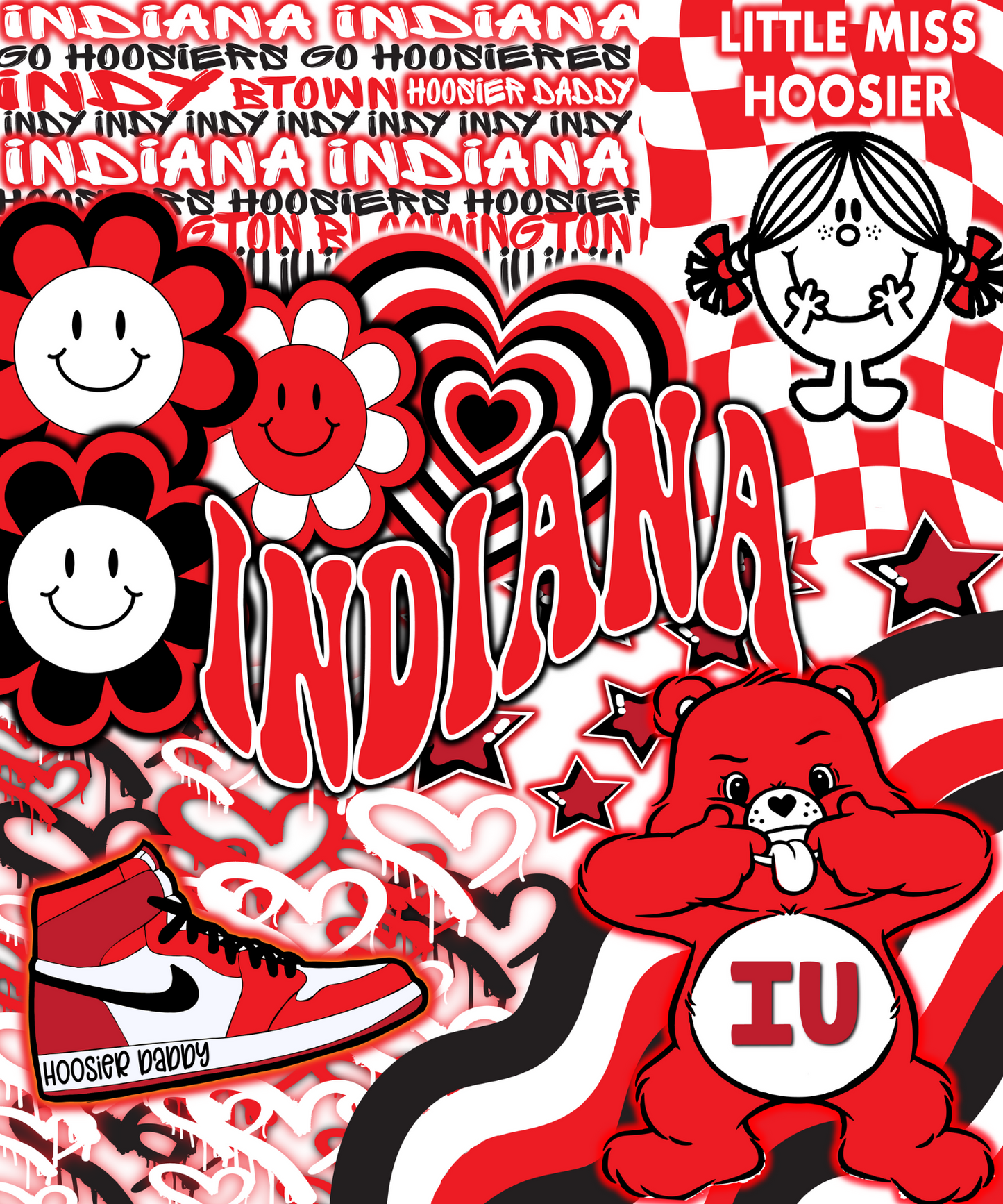 Indiana University Plush Blanket