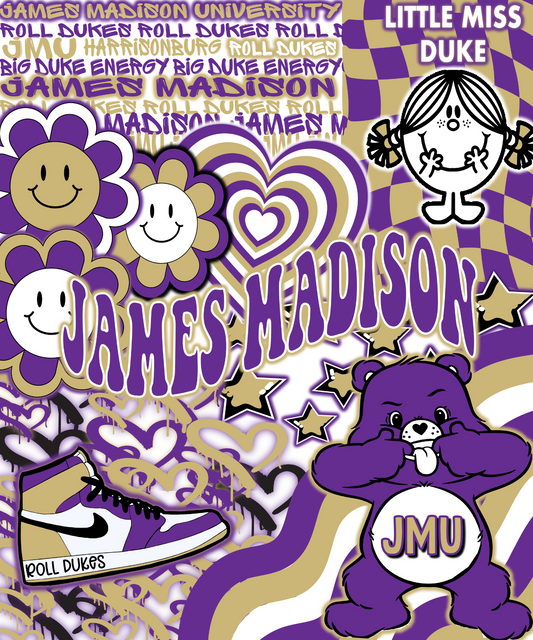 James Madison University Plush Blanket