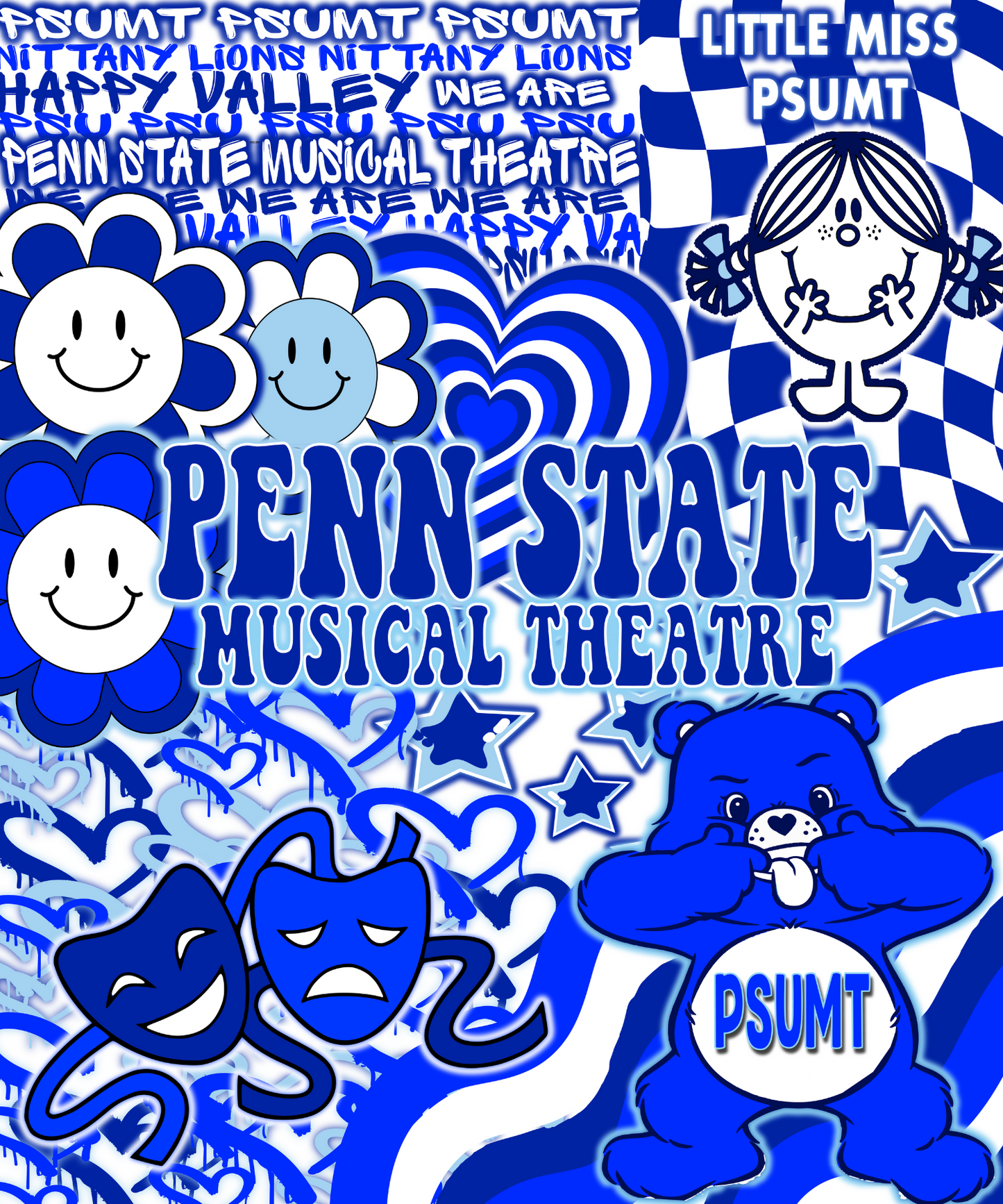 Penn State University Musical Theatre Plush Blanket