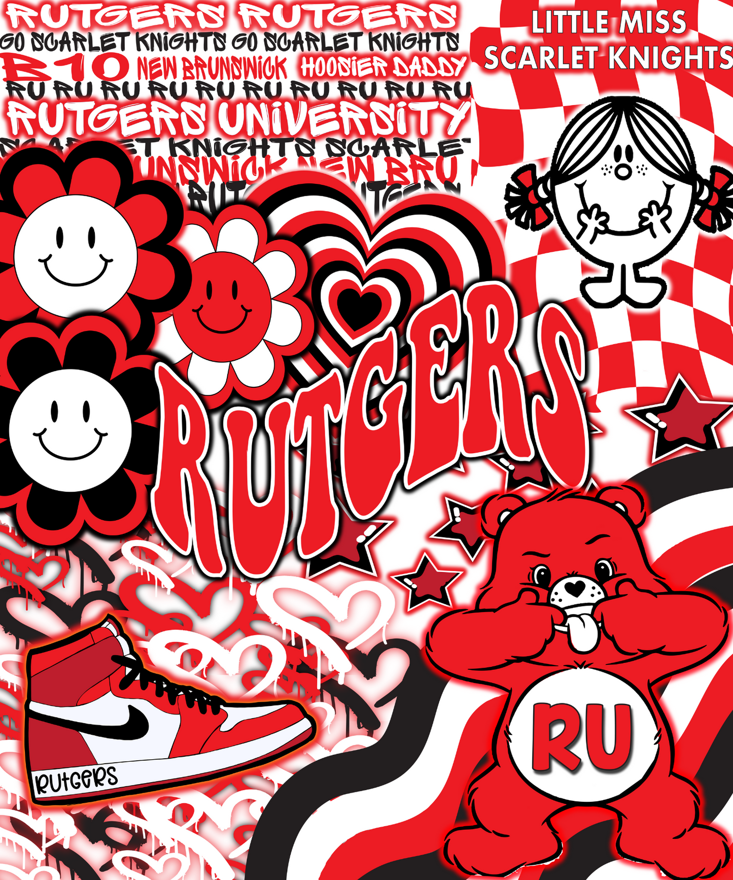 Rutgers University Plush Blanket