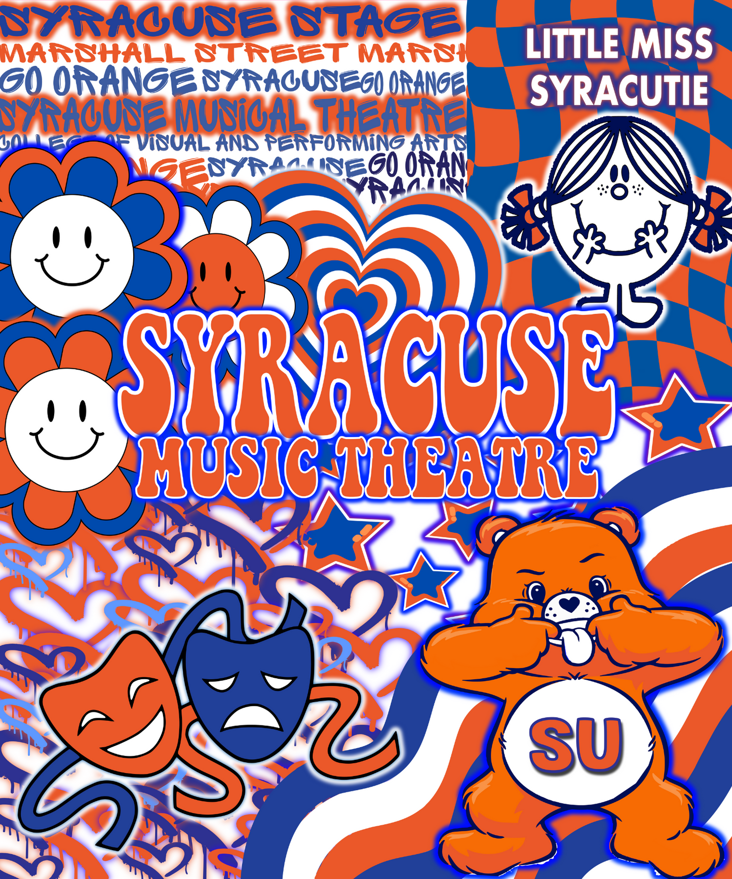 Syracuse University Musical Theatre Plush Blanket