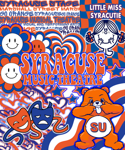 Syracuse University Musical Theatre Plush Blanket