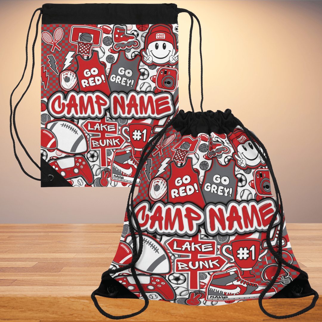 Game On Drawstring Bag