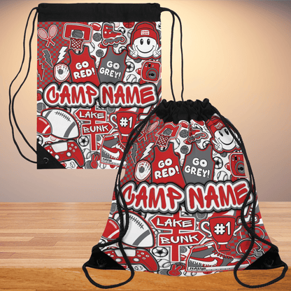 Game On Drawstring Bag