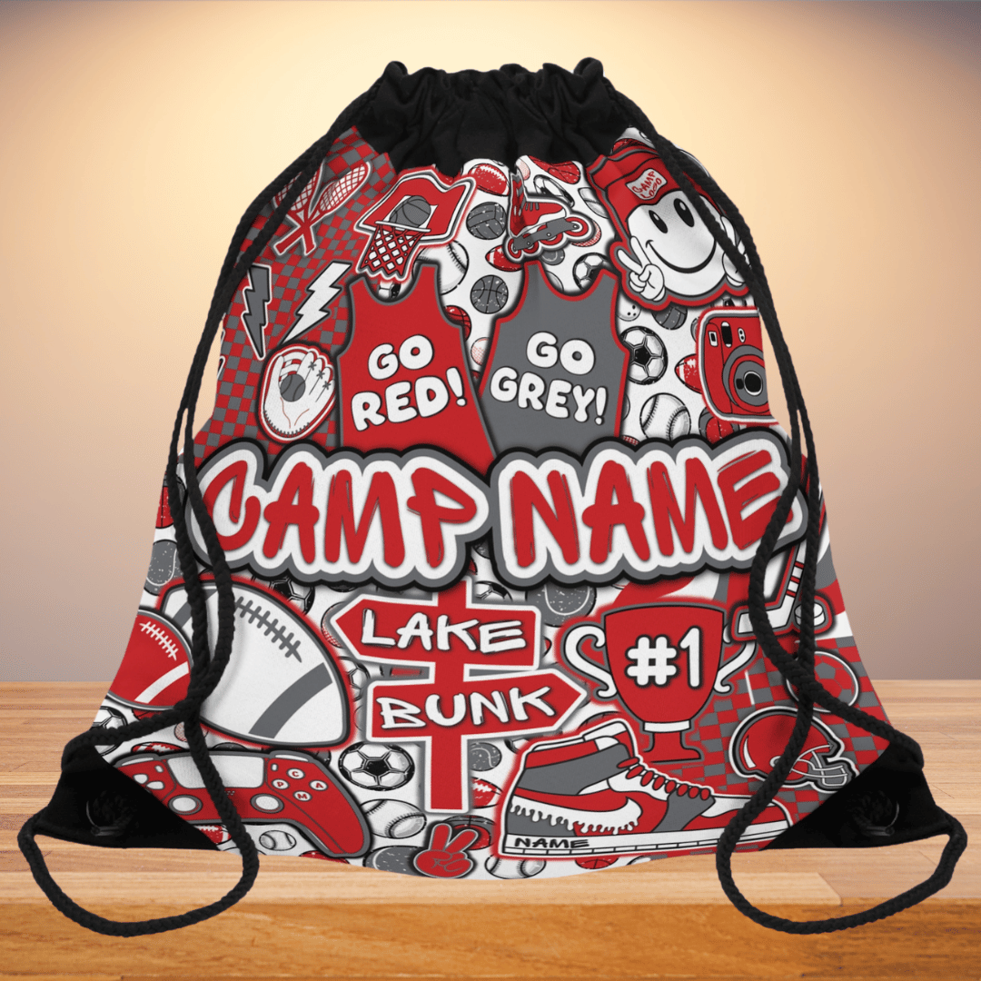 Game On Drawstring Bag