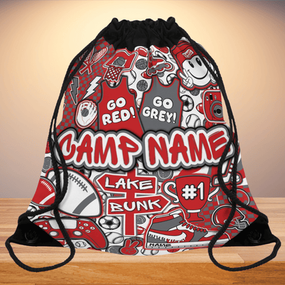 Game On Drawstring Bag