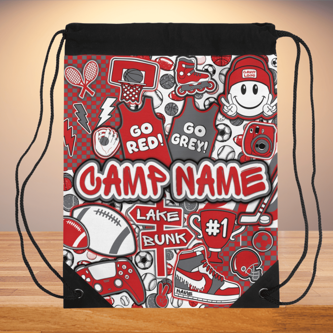 Game On Drawstring Bag