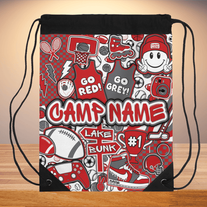 Game On Drawstring Bag