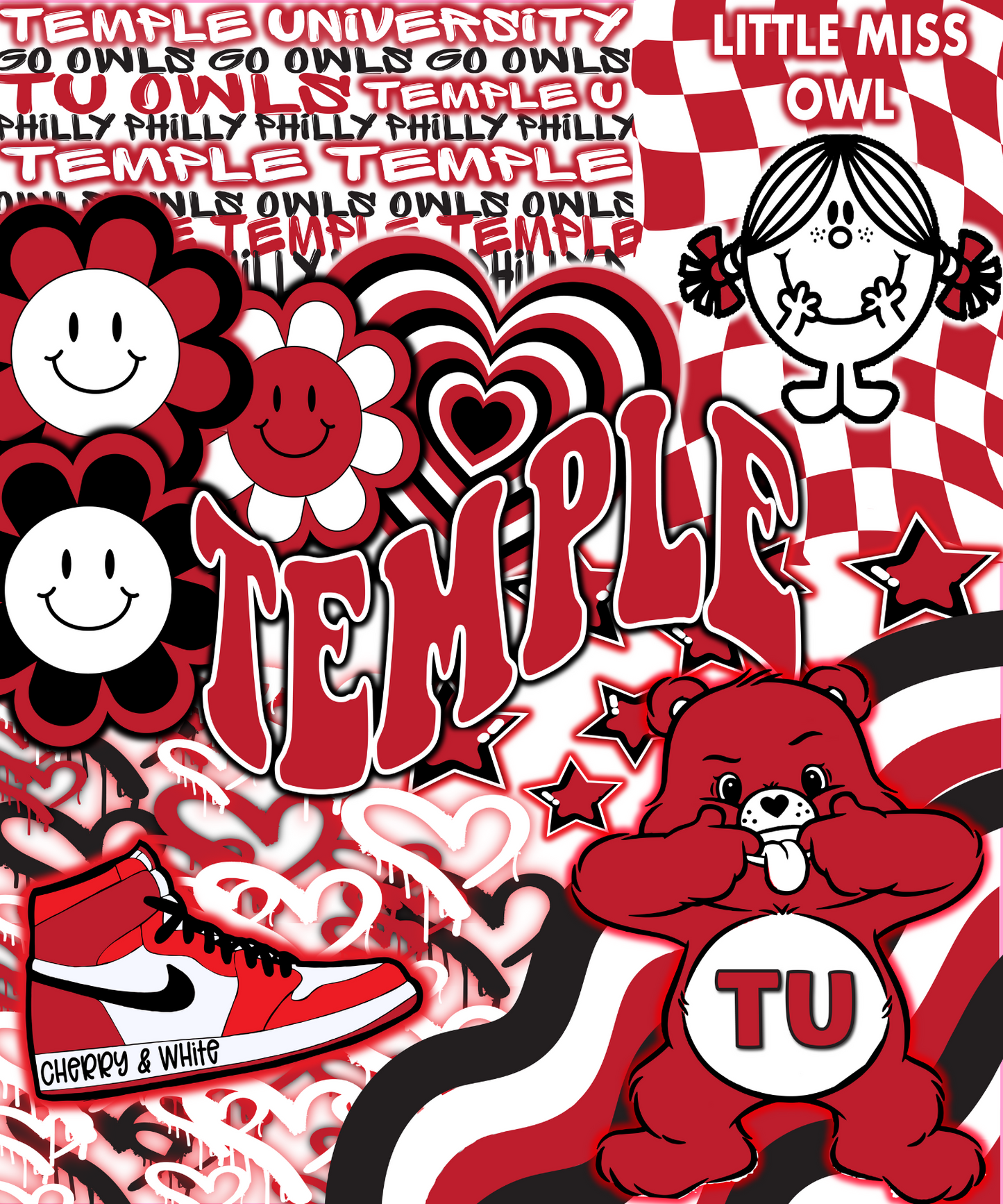 Temple University Plush Blanket