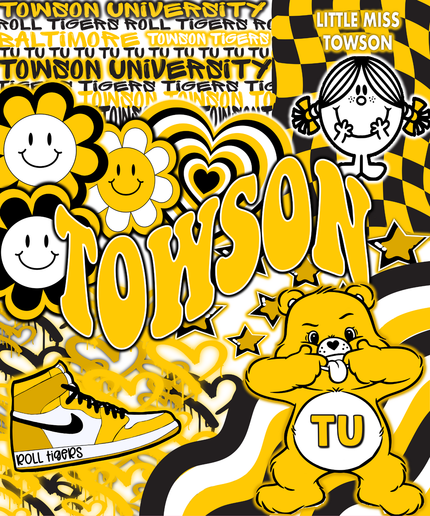 Towson University Plush Blanket