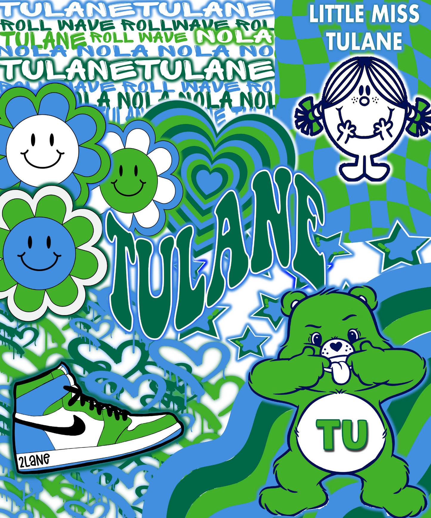 Tulane University Plush Blanket