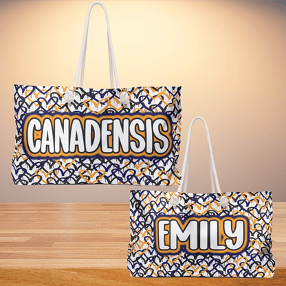 Graffiti Hearts Weekender Bag