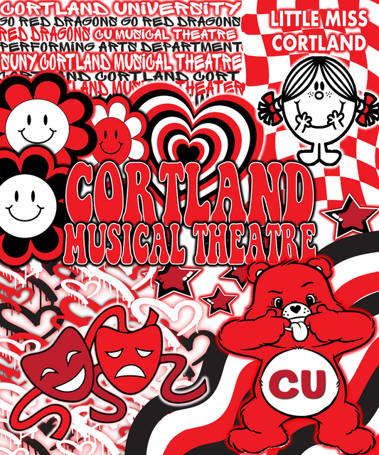 Cortland University Musical Theatre Plush Blanket