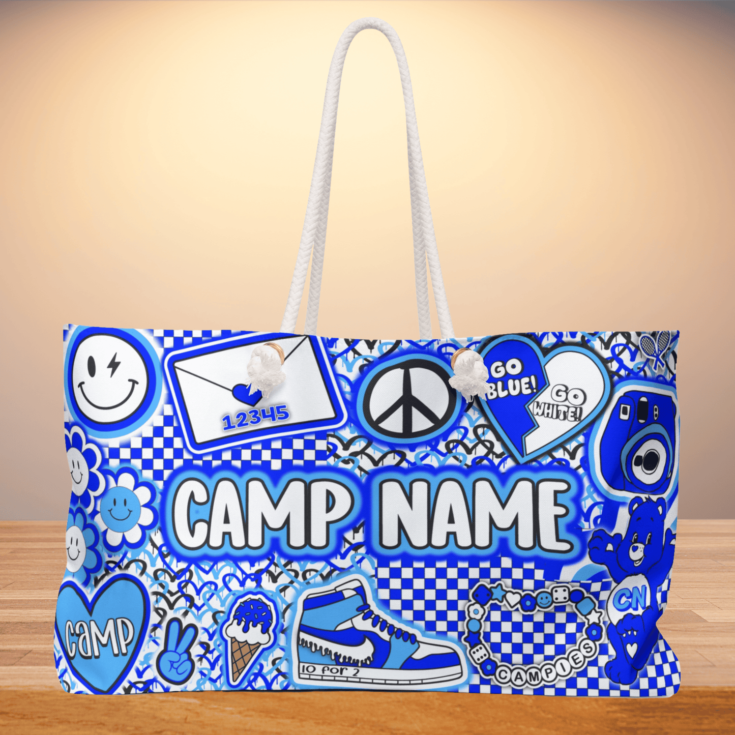 Happy Camper Weekender Bag