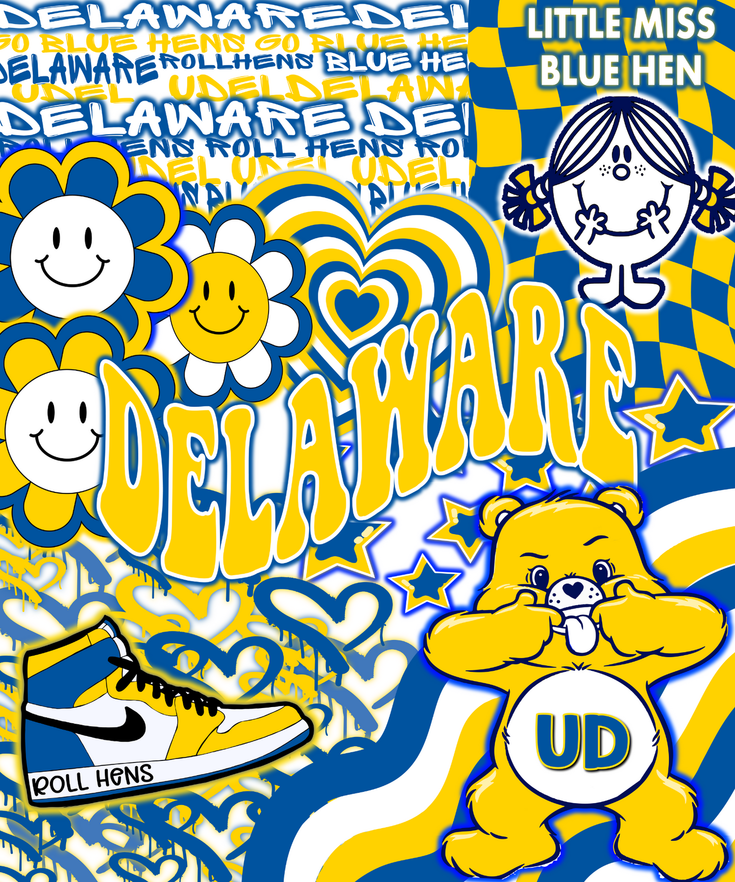 University of Delaware Plush Blanket