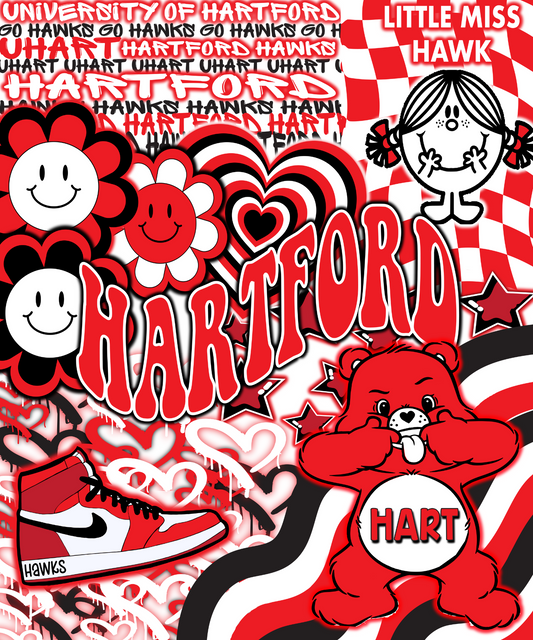 University of Hartford Plush Blanket