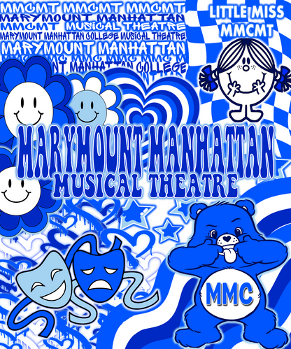 Marymount Manhattan College Musical Theatre Plush Blanket