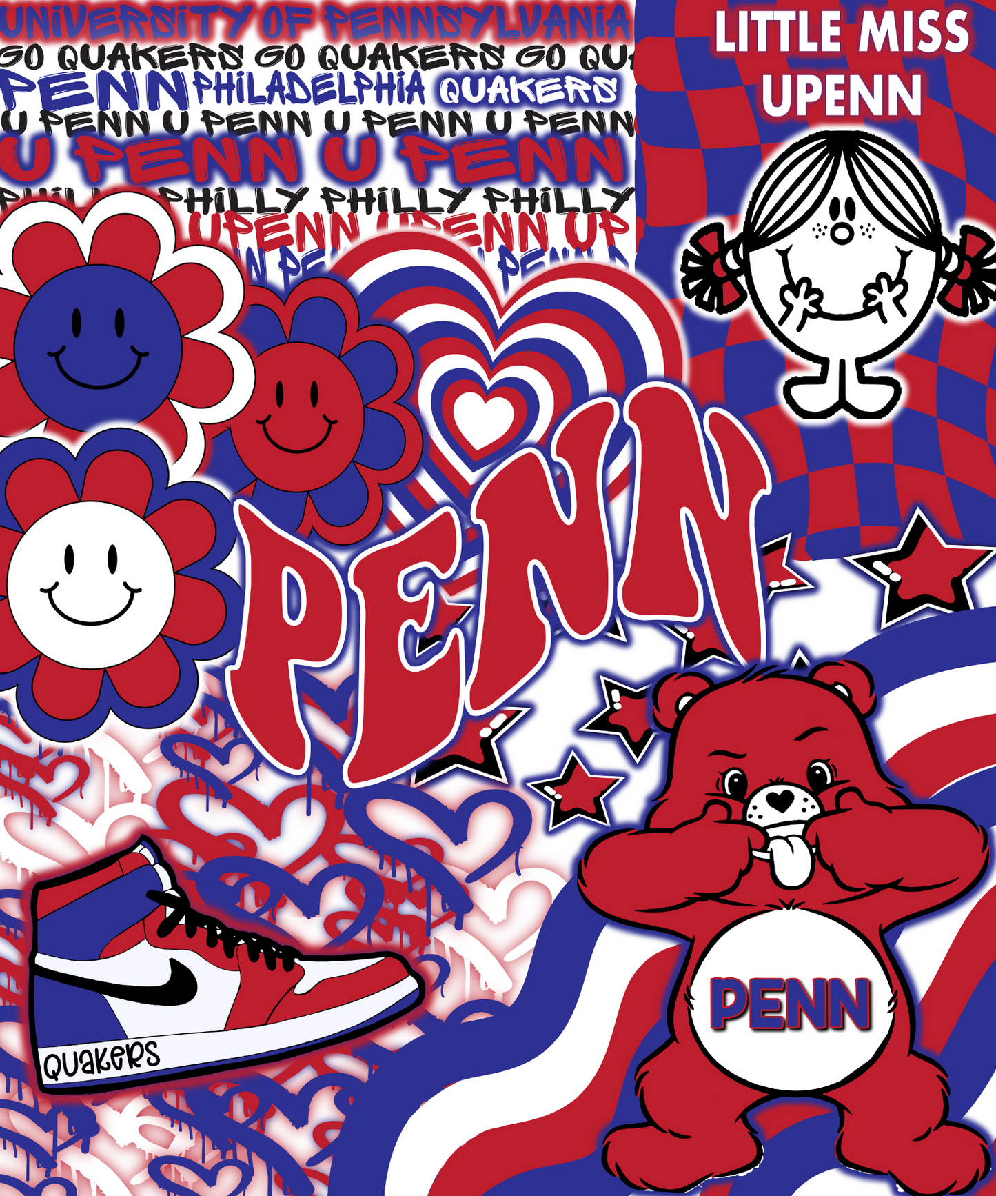 University of Pennsylvania Plush Blanket