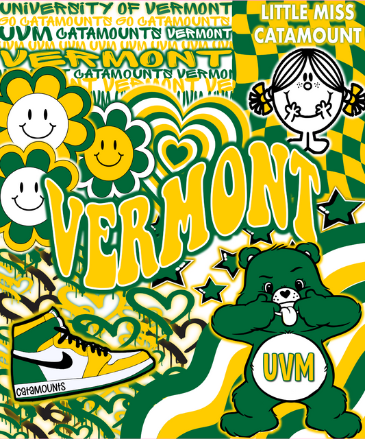 University of Vermont Plush Blanket