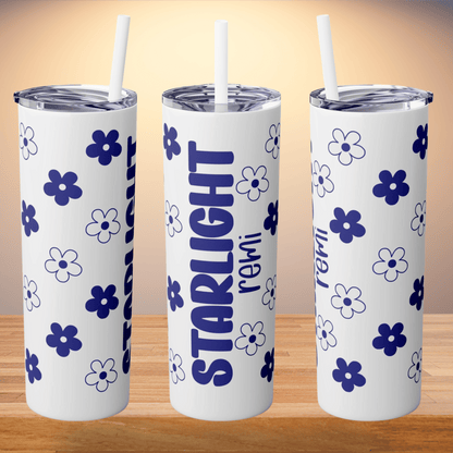 Camp Floral Skinny Tumbler
